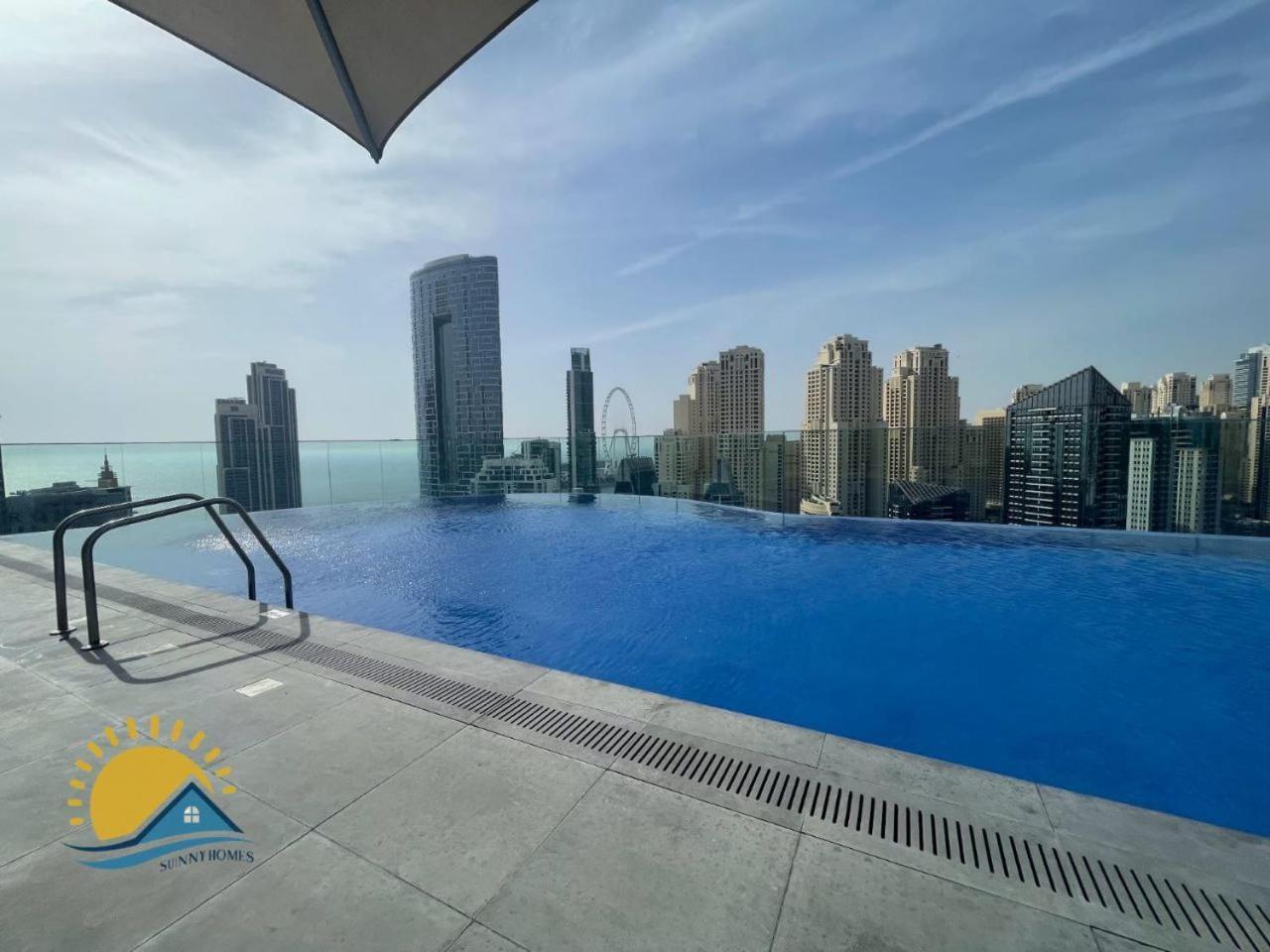 Dubai Marina Walk Gem Modern Apartments With Pool & Gym Access, Steps To Beach & Metro Managed By Sunnyhomes Luaran gambar