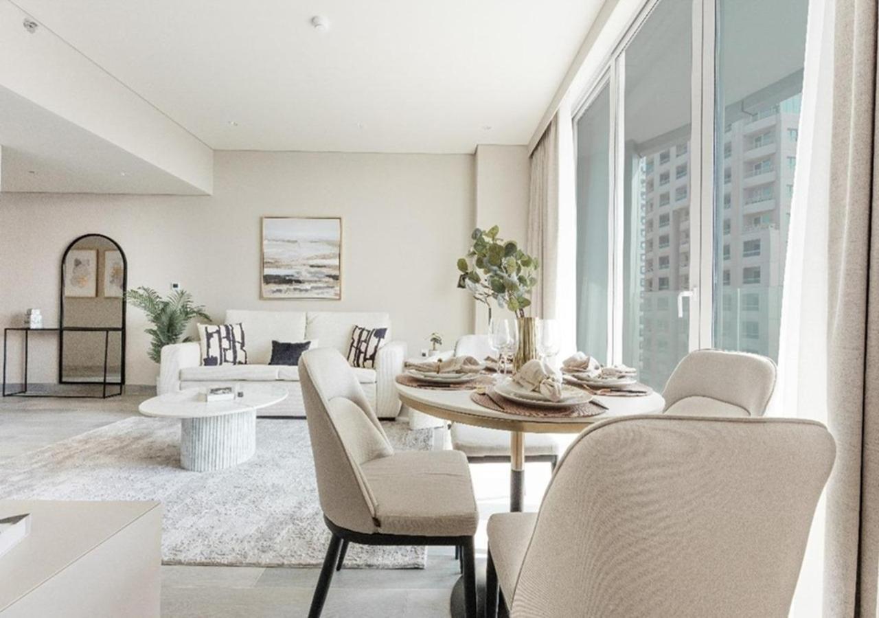 Dubai Marina Walk Gem Modern Apartments With Pool & Gym Access, Steps To Beach & Metro Managed By Sunnyhomes Luaran gambar